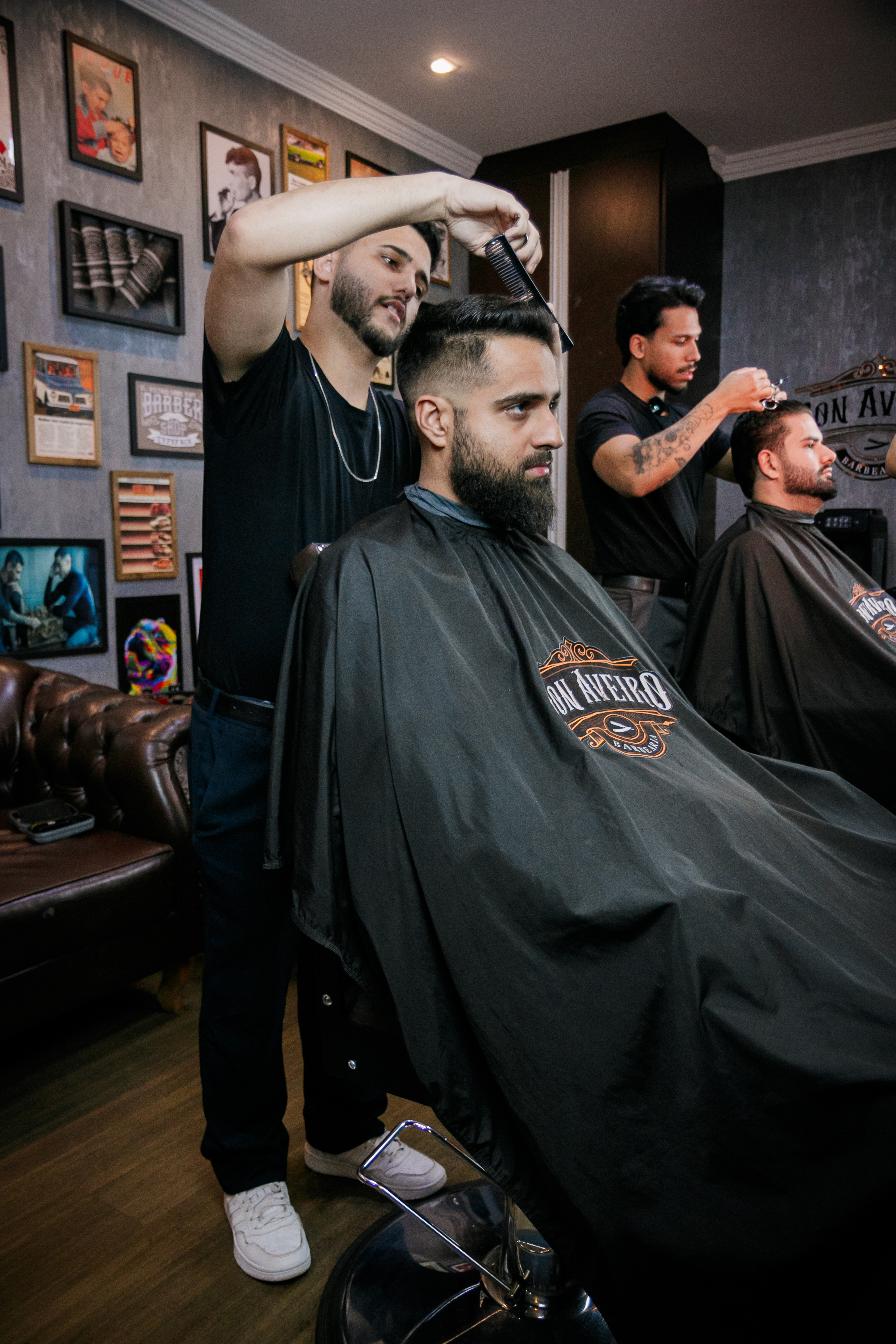Serviços de barbearia